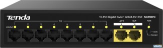 Коммутатор Tenda Sg110pc 10port 10/100/1000m