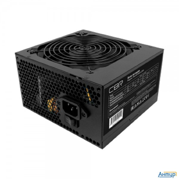 Блок питания Cbr Atx 400w 80+ Bronze, Dc-dc, Apfc, 0.6mm, 20+4pin, 1*8-pin(4+4p), 1*6+2pin, 4*sata,