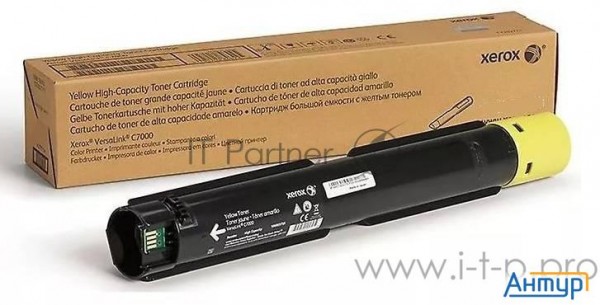 Xerox 106r03766 Тонер-картридж повышенной ёмкости желтый (10,1k) Xerox Versalink C7000