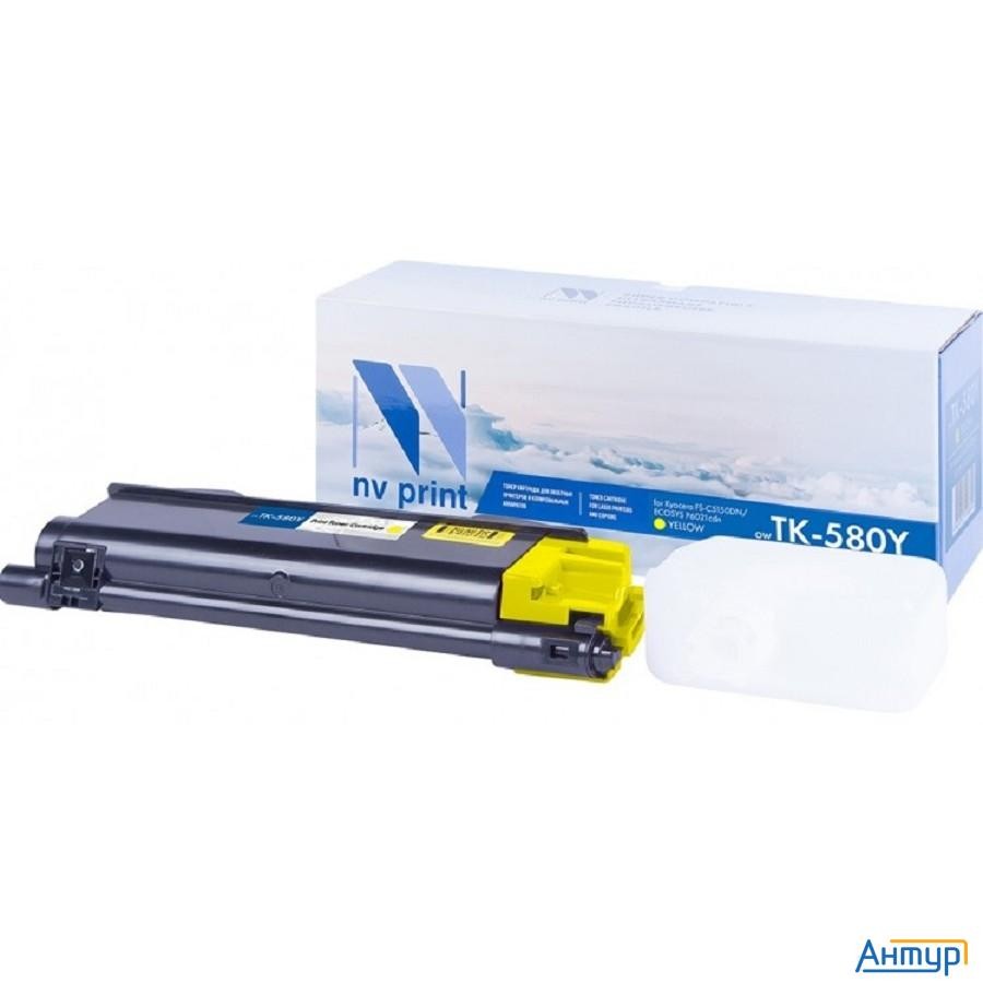 Картридж Nvp совместимый Nv-tk-580 Yellow для Kyocera Ecosys P6021/ P6021cdn/ Fs C5150/ C5150dn (280