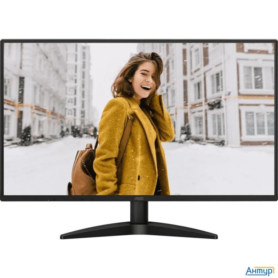 Lcd Aoc 27" 27b36h {ips 1920x1080 100hz 4ms 178/178 250cd 1500:1 8bit(6bit+frc) D-sub Hdmi1.4 Vesa}