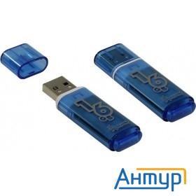 Smartbuy Usb Drive 16gb Glossy Series Blue Sb16gbgs-b