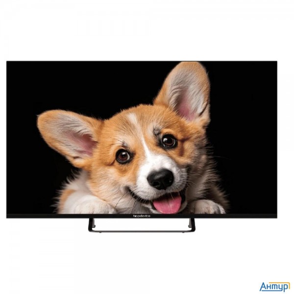 Topdevice 43" Tdtv43cs03u_bk/uhd/va/smart Yaos/1.5-8gb/bt/черный