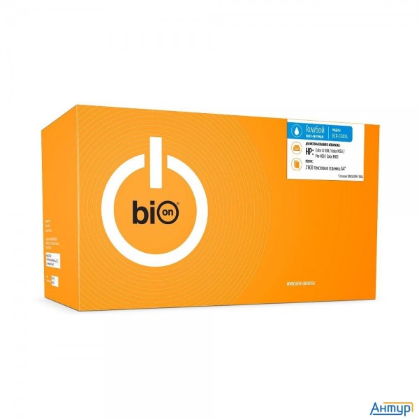 Bion Bcr-ce411a Картридж для Hp{laserjet Pro M351/m375/m451/m475} (2600  стр.),Голубой, с чипом