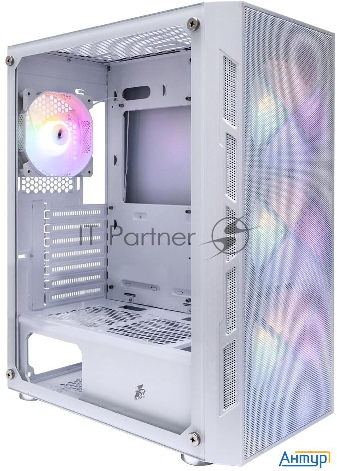 Корпус 1stplayer Firebase Xp White / Atx / 4x120mm Led Fans / Xp-wh-4f1-w