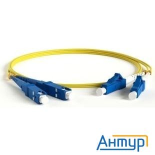 Hyperline Fc-d2-9-sc/­ur-sc/­ur-h-3m-lszh-yl Патч-корд волоконно-оптический (шнур) Sm 9/­125 (os2),