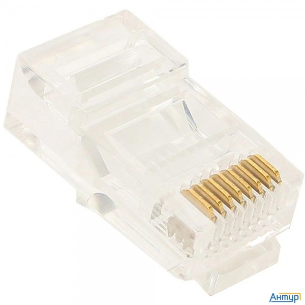 Vcom Vna2200 Коннектор Rj-45 для Utp кабеля 5 кат. (20 шт. в уп-ке), блистер (4895182229006)