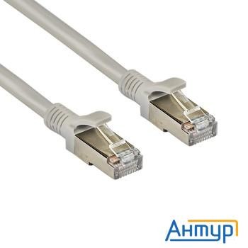 Exegate Ex281999rus Патч-корд Exegate Ftp-rj45-rj45-c5e-cu-3m-gy, Ftp, Cat.5e, 3м, медь, серый