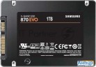 Накопитель Ssd 2.5" Samsung 1.0tb 870 Evo Series <mz-77e1t0bw> (sata3, Up To 560/530mbs, 98000 Iops,