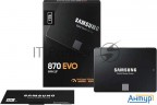 Накопитель Ssd 2.5" Samsung 1.0tb 870 Evo Series <mz-77e1t0bw> (sata3, Up To 560/530mbs, 98000 Iops,