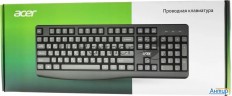 Клавиатура Acer Okw301 черный Usb (zl.kbdcc.01a)