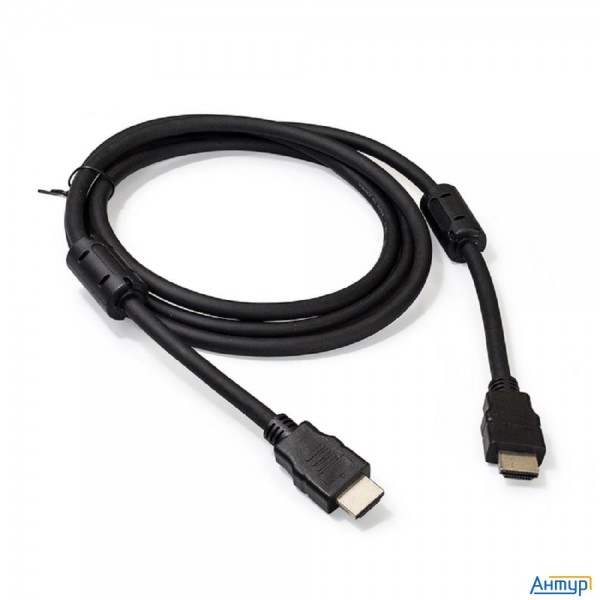 Exegate Ex287723rus Кабель Hdmi Exegate Ex-cc-hdmi2-1.8f (19m/19m, V2.0, 1,8м, 4k Uhd, Ethernet, фер