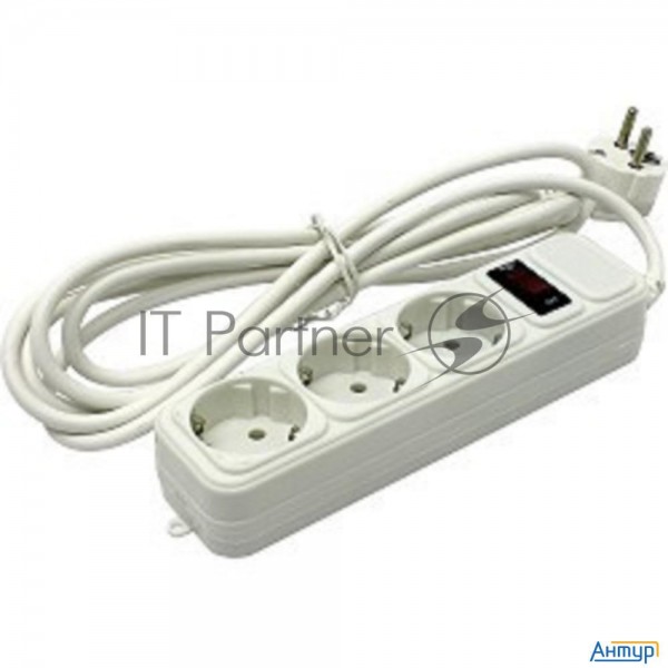 Сетевой фильтр Exegate Ex221184rus Sp-3-5w (3 розетки, 5м, евровилка, белый)