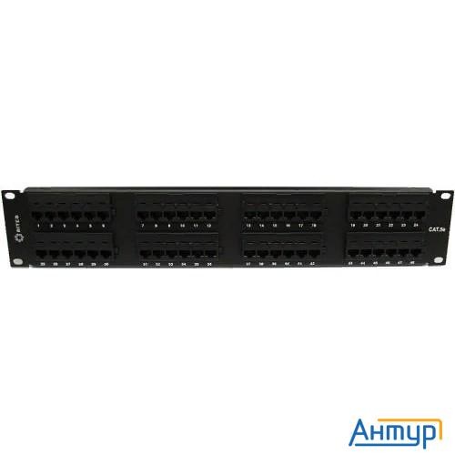 5bites Патч-панель Ppu55-02 Utp / 5e / 48p / Krone / 110 / Dual Idc / 2u / 19"