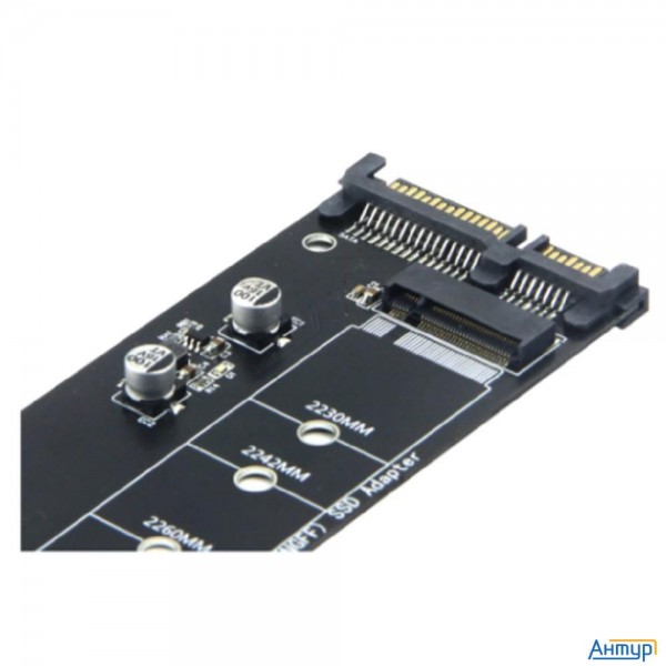 Cablexpert Адаптер для Ssd M.2 Sata в разъем Sata, коробка (ee18-m2s3pcb-02)