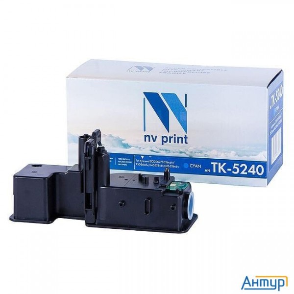 Тонер-картридж Nvp Nv-tk-5240 Cyan для Kyocera Ecosys P5026cdn/p5026cdw/m5526cdn/m5526cdw (3000k)