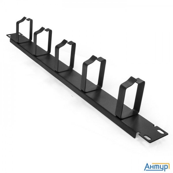 Exegate Ex292869rus Exegate Ex292869rus Кабельный органайзер Exegate Cm19-1u-5mr (горизонтальный 19"