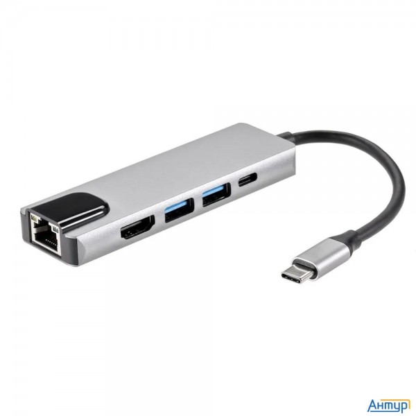 Aopen Acu435m Адаптер Usb 3.1 Type-cm ->hdmi A(m) 4k@30hz, Rj45, 2xusb3.0, Pd, Iopen <acu435m>