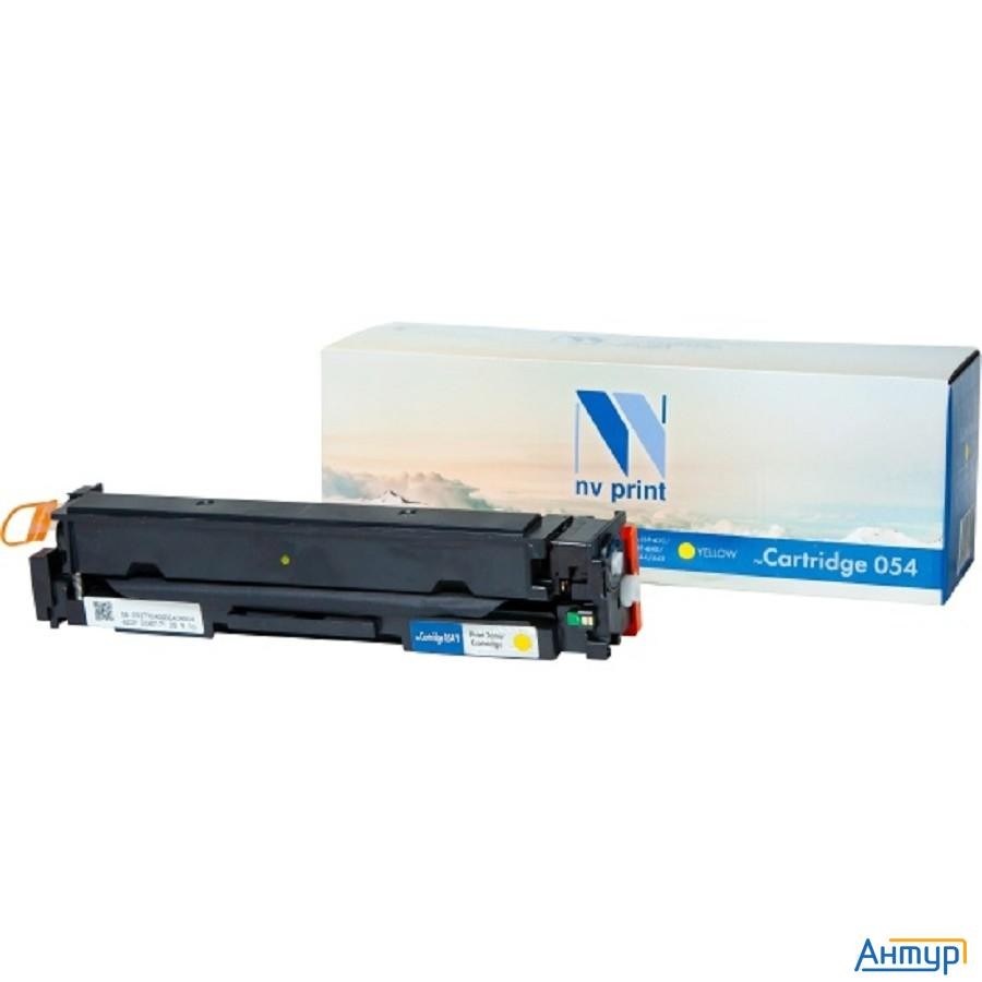 Картридж совместимый Nvp Nv-054 Yellow для Canon I-sensys Lbp-620/621/623/640/mf-640/641/642/643/644