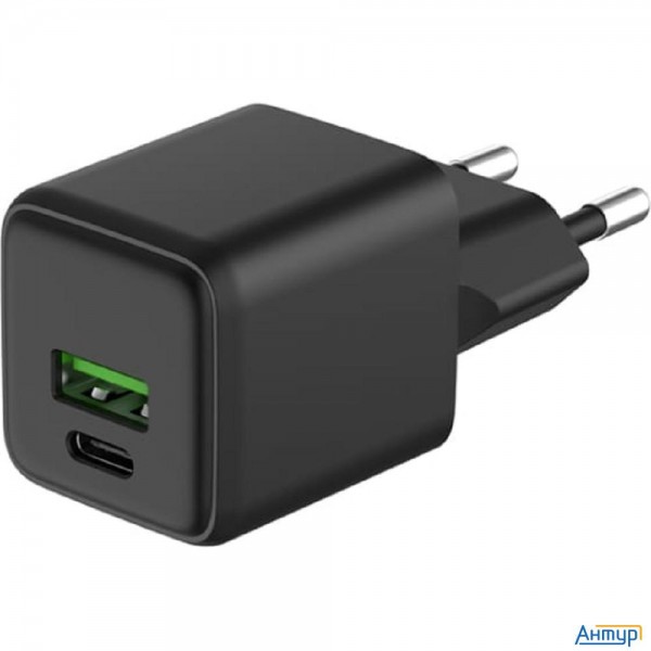 Rexant (18-2203) Сетевое зарядное устройство с двумя портами Usb-a и Usb-c, 25Вт Gan