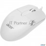 Мышь Acer Omw300 белый оптическая (1200dpi) Usb (3but)