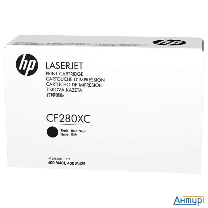Hp Картридж Cf280xc 80x лазерный увеличенной емкости (6900 стр) (белая корпоративная коробка)