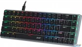 Клавиатура Acer Okw302 механическая серебристый Usb For Gamer Led (zl.kbdcc.01c)