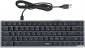 Клавиатура Acer Okw302 механическая серебристый Usb For Gamer Led (zl.kbdcc.01c)
