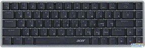 Клавиатура Acer Okw302 механическая серебристый Usb For Gamer Led (zl.kbdcc.01c)