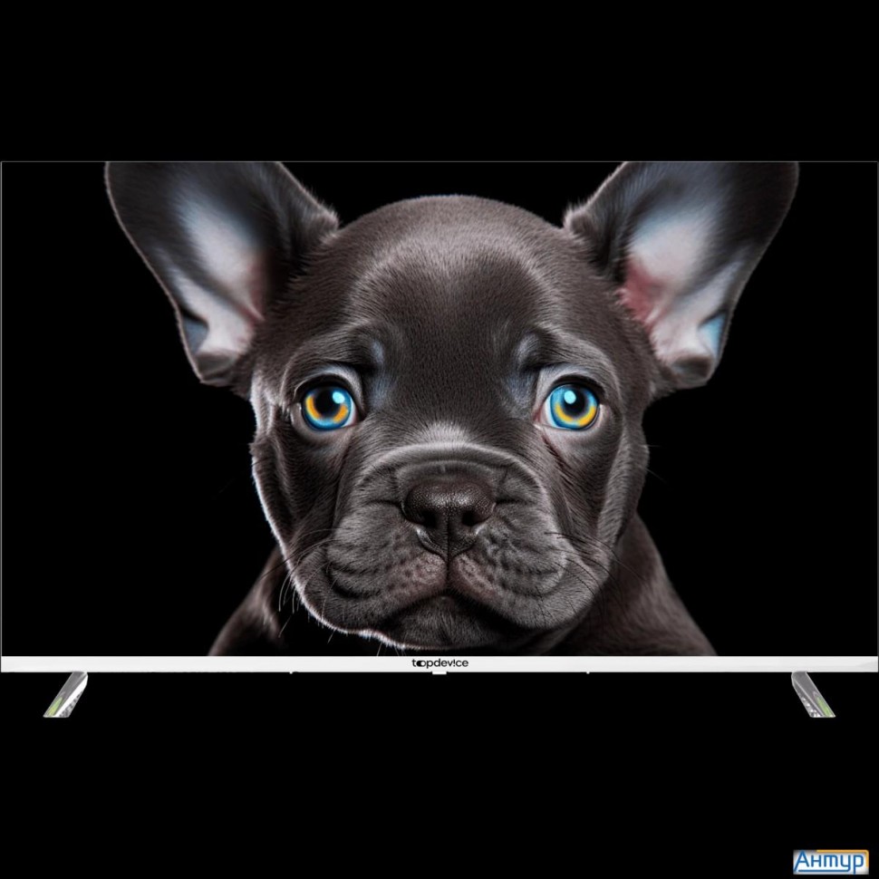 Topdevice 43" Tdtv43cs08u_we/uhd/va/smart Salyuttv/1.5-8gb/bt/белый