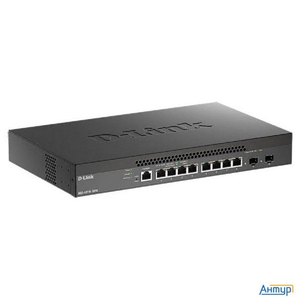 D-link Dxs-1210-10ts/b1a Proj Настраиваемый L2+ коммутатор с 8 портами 10gbase-t и 2 портами 10gbase