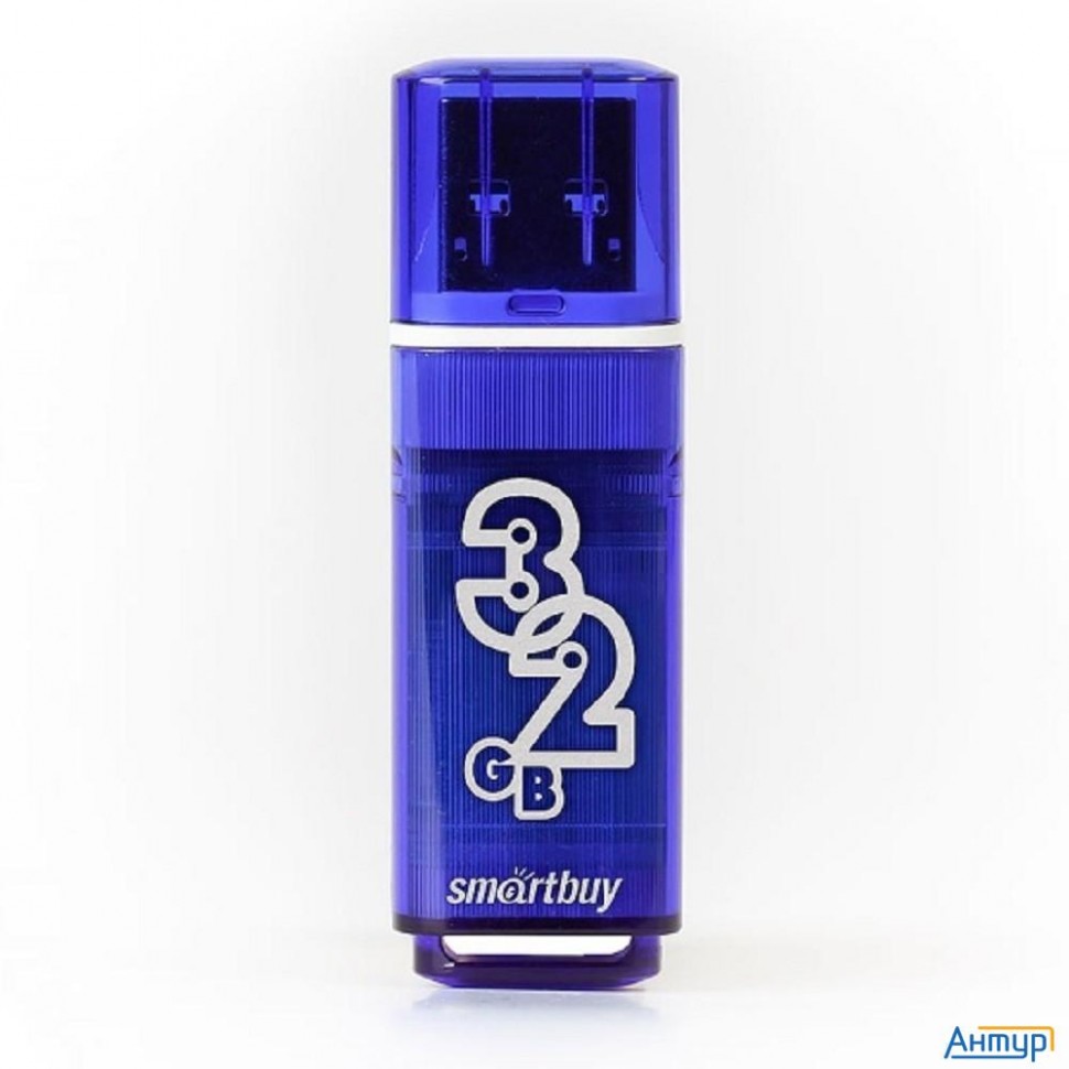 Smartbuy Usb Drive 32gb Glossy Series Dark Blue 3.0/3.1  (sb32gbgs-db)