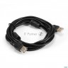 Удлинитель Usb 2.0 Exegate Ex-ccf-usb2-amaf-3.0f (am/af, позолоченные контакты, ферритовые кольца, 3