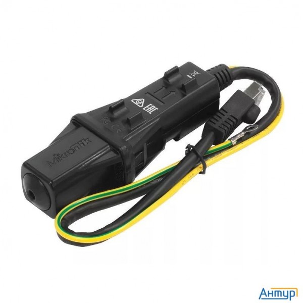 Mikrotik Gesp(rbgesp) Грозозащита Ethernet 1g, с заземлением, Poe