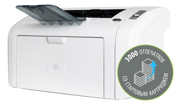 Принтер лазерный Cactus Cs-lp1120w A4 (в комплекте: картридж + кабель Usb A(m) - Usb B(m))