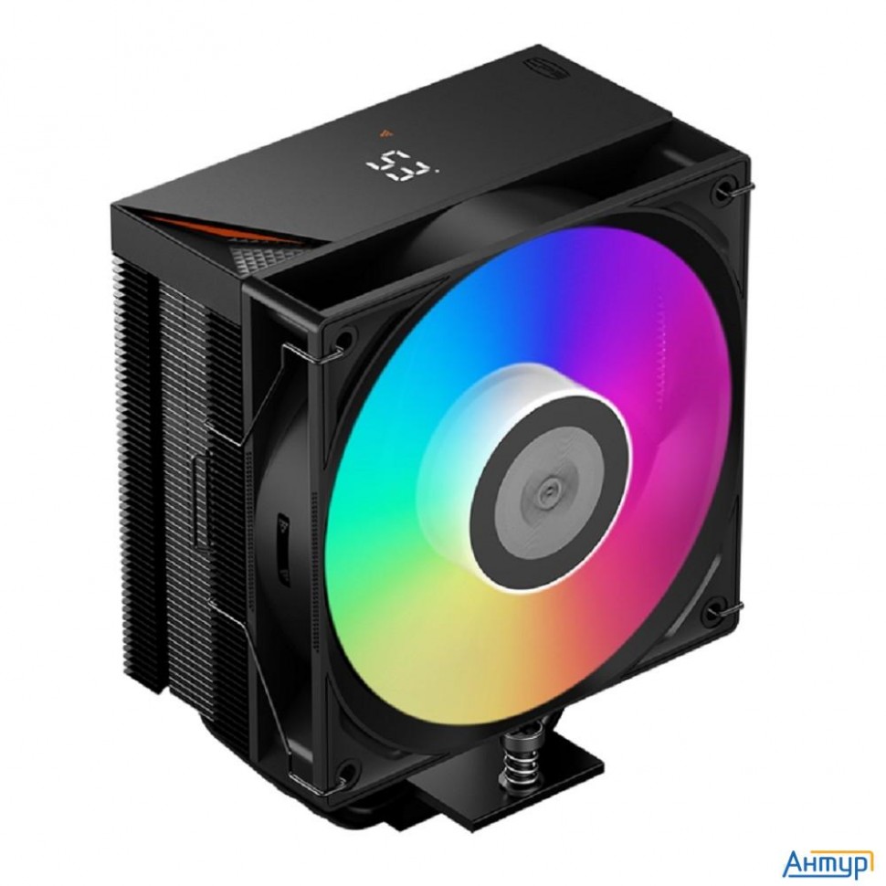 Кулер для процессора/ Pccooler Rt500  Digital Argb Bk (240w, 4-pin Pwm, Led Temp., 152mm, Al/cu, 5x6