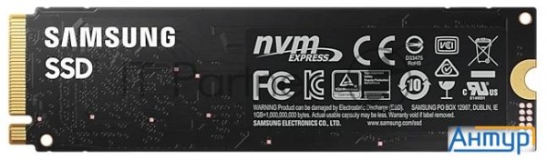 Ssd накопитель M.2 (pci-e Nvme) 500 Gb Samsung 980 (r3100/w2600mb/s) (mz-v8v500bw)