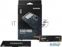 Ssd накопитель M.2 (pci-e Nvme) 500 Gb Samsung 980 (r3100/w2600mb/s) (mz-v8v500bw)