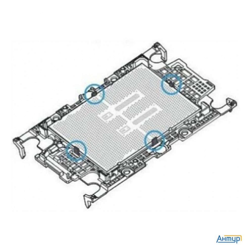 Supermicro Skt-1424l-001b-fxc Крепеж для удержания процессора в сокете/ Cpu Carrier For 4th Gen Inte
