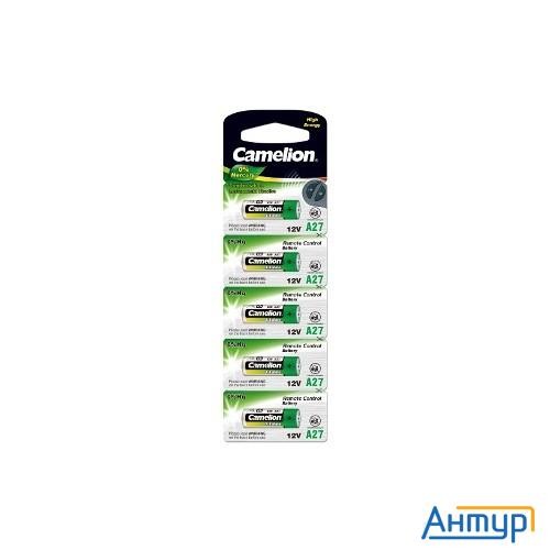 Camelion Lr27a Bl-5 Mercury Free (a27-bp5, батарейка,12В)(5шт. в уп-ке)