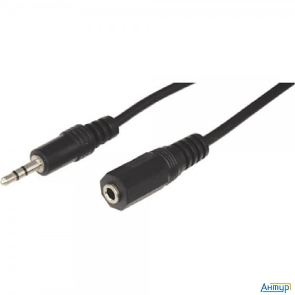 Rexant (17-4006) Шнур Стерео 3,5мм гнездо - Стерео 3,5мм штекер, 5м