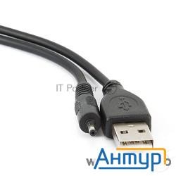 Кабель Gembird/cablexpert Cc-usb-amp25-0.7m  Am/dc 2,5мм 5v 2a (для планшетов Android), 0.7м, экран,
