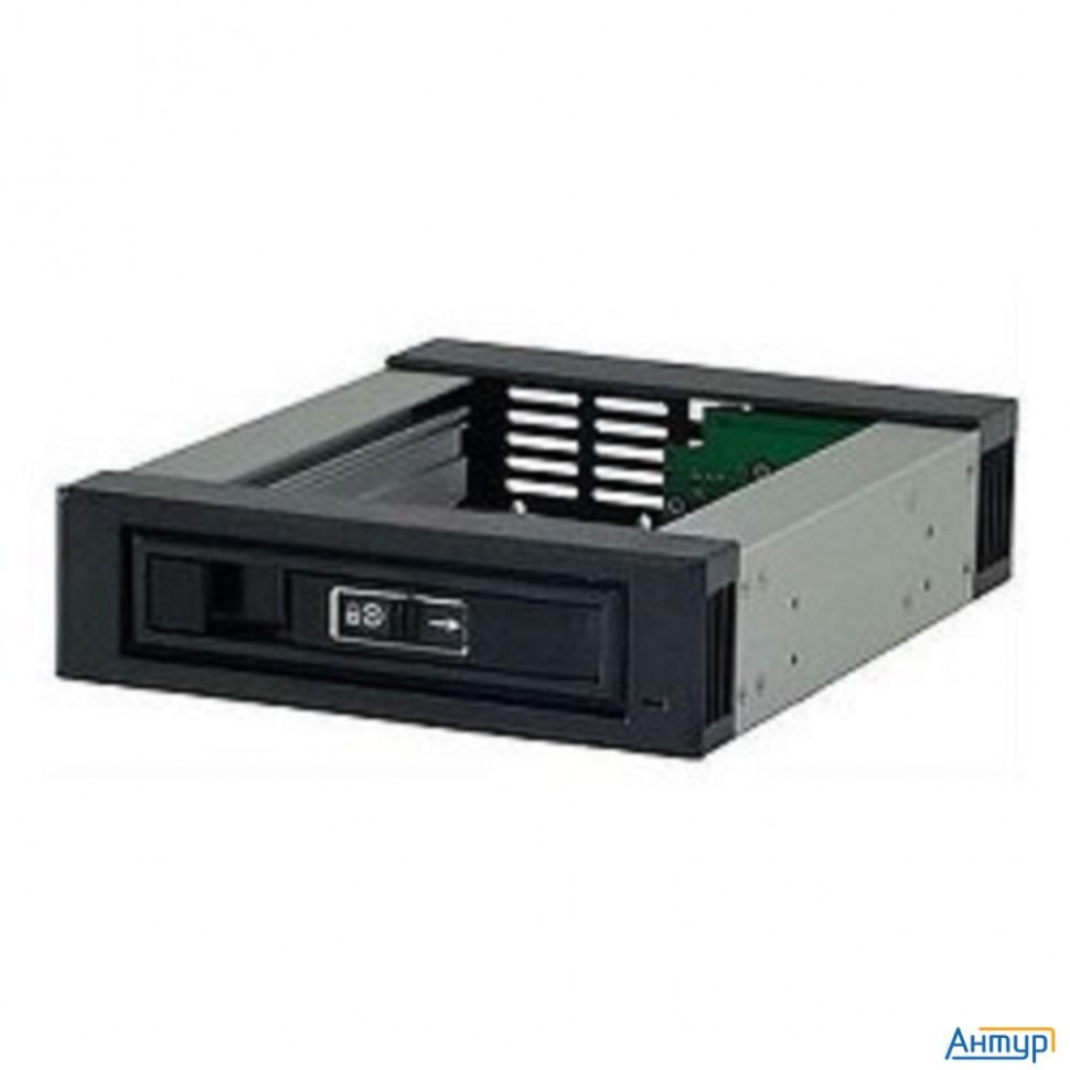 Procase T3-101-sata3-bk {Корзина с горячей заменой на 1 диск 3.5" Sata3/sas 12gb(черный) Hotswap Tra