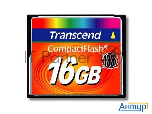 Флеш карта Cf 16gb 133x Type I Transcend (ts16gcf133)