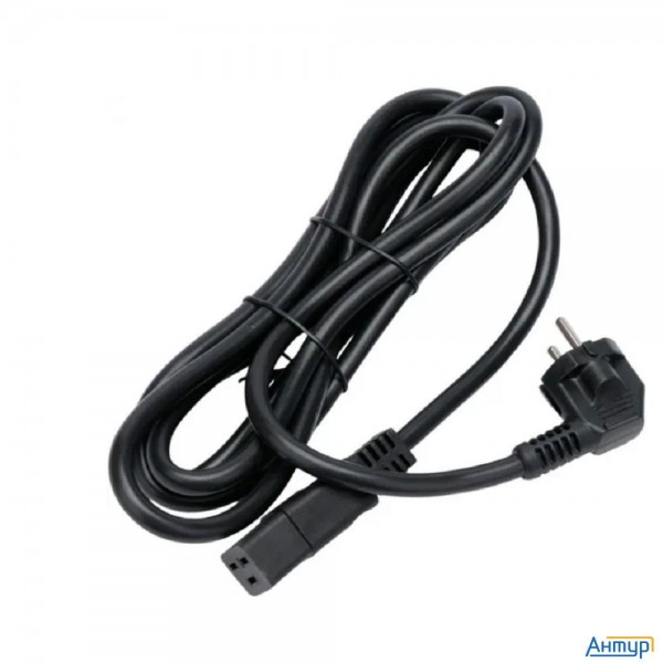 Кабель питания Cablexpert (ru) Schuko-c19, 3x2.5мм2, 16a, с заземлением, медь, 1.5м, черный, пак (pc