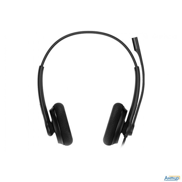 Гарнитура проводная Yealink Uh34 Lite Dual Uc черный