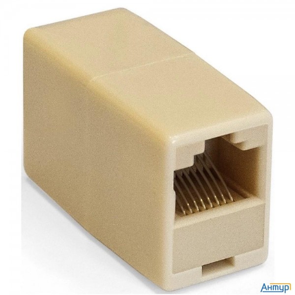 Exegate Ex297269rus Модуль проходной Exegate Cp45-kj-uc6 (rj45-rj45 формата Keystone Jack, Кат.6, не