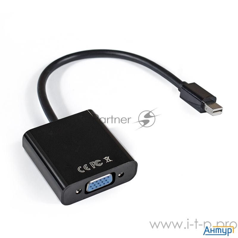 Exegate Ex284923rus Кабель-переходник Minidisplayport-vga Exegate Ex-mdpm-vgaf-0.15 (mini20m/15f, 0,