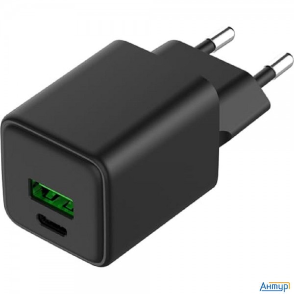 Rexant (18-2204) Сетевое зарядное устройство с двумя портами Usb-a и Usb-c, 30Вт Gan
