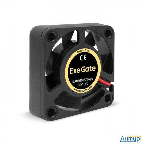 Exegate Ex295201rus Вентилятор 24В Dc Exegate Ex04010s2p-24 (40x40x10 мм, Sleeve Bearing (подшипник